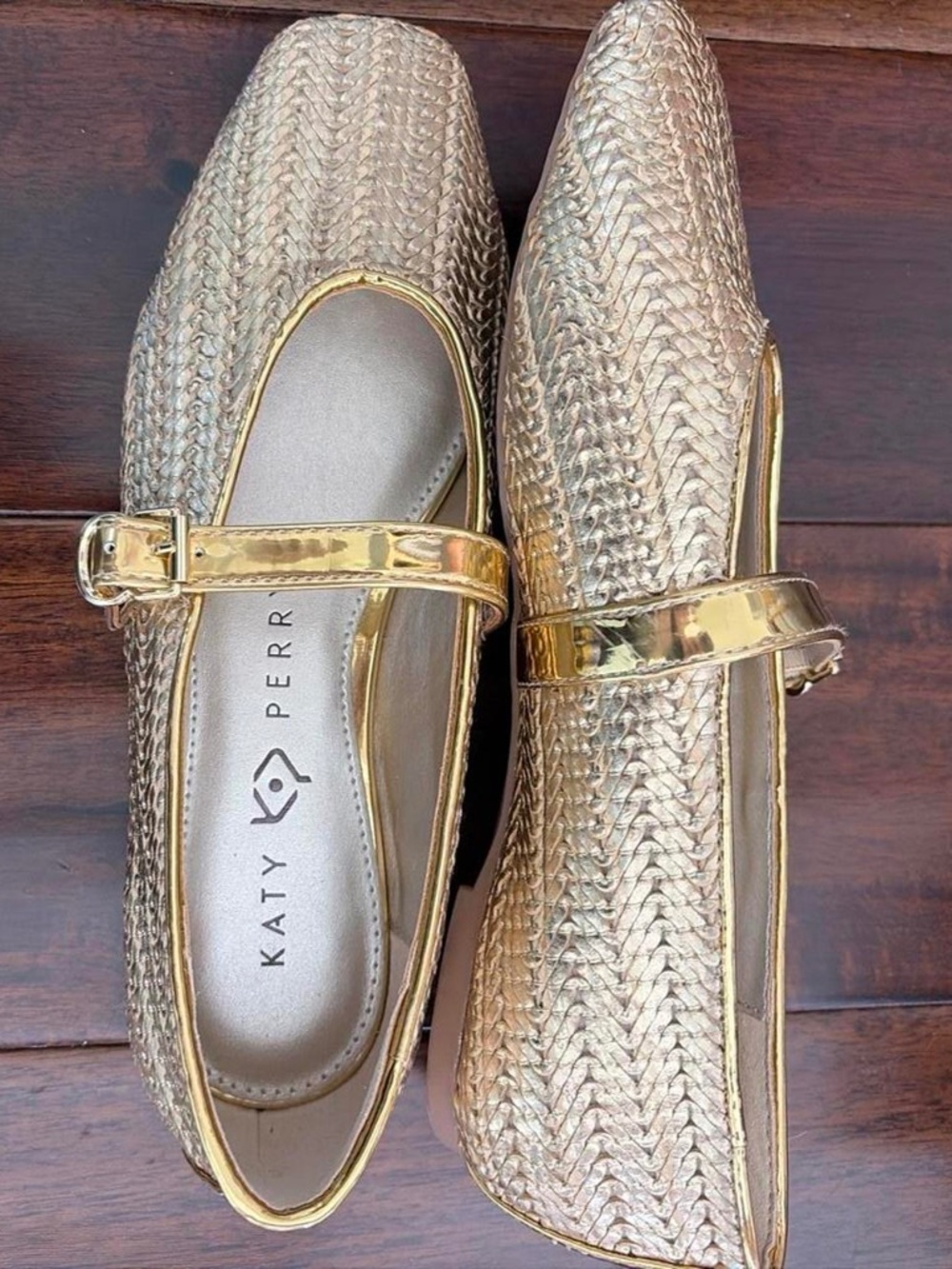 Katy Perry Collections Women's Gold Footwear